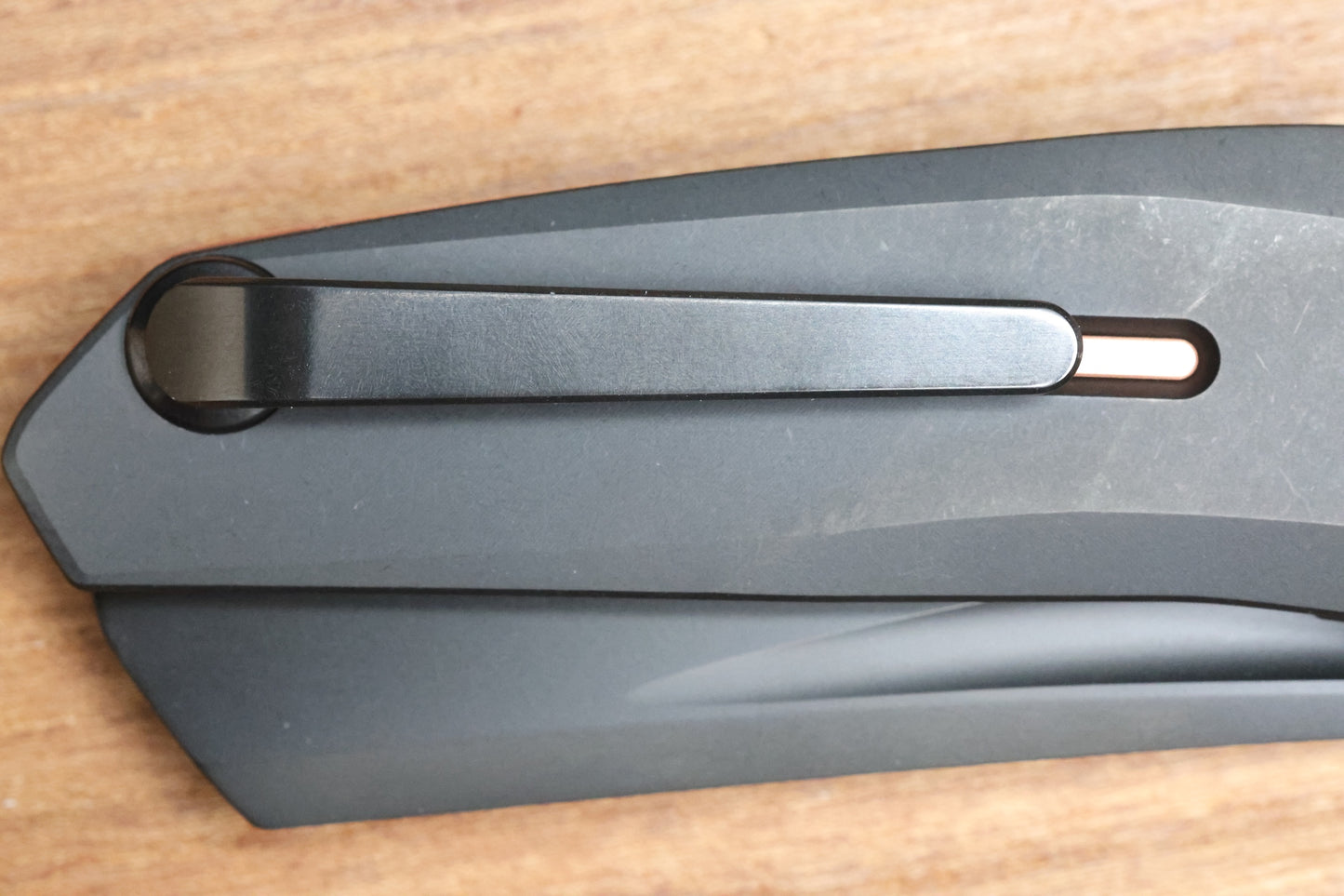 REATE KNIVES VULPEX VK-CLU DLC TITANIUM HANDLE COPPER ACCENT WITH DLC ELMAX BLADE