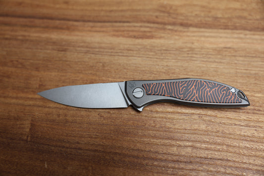 SHIROGOROV NEON NL KC EDITION - CHROMAX BLADE - TITANIUM HANDLE