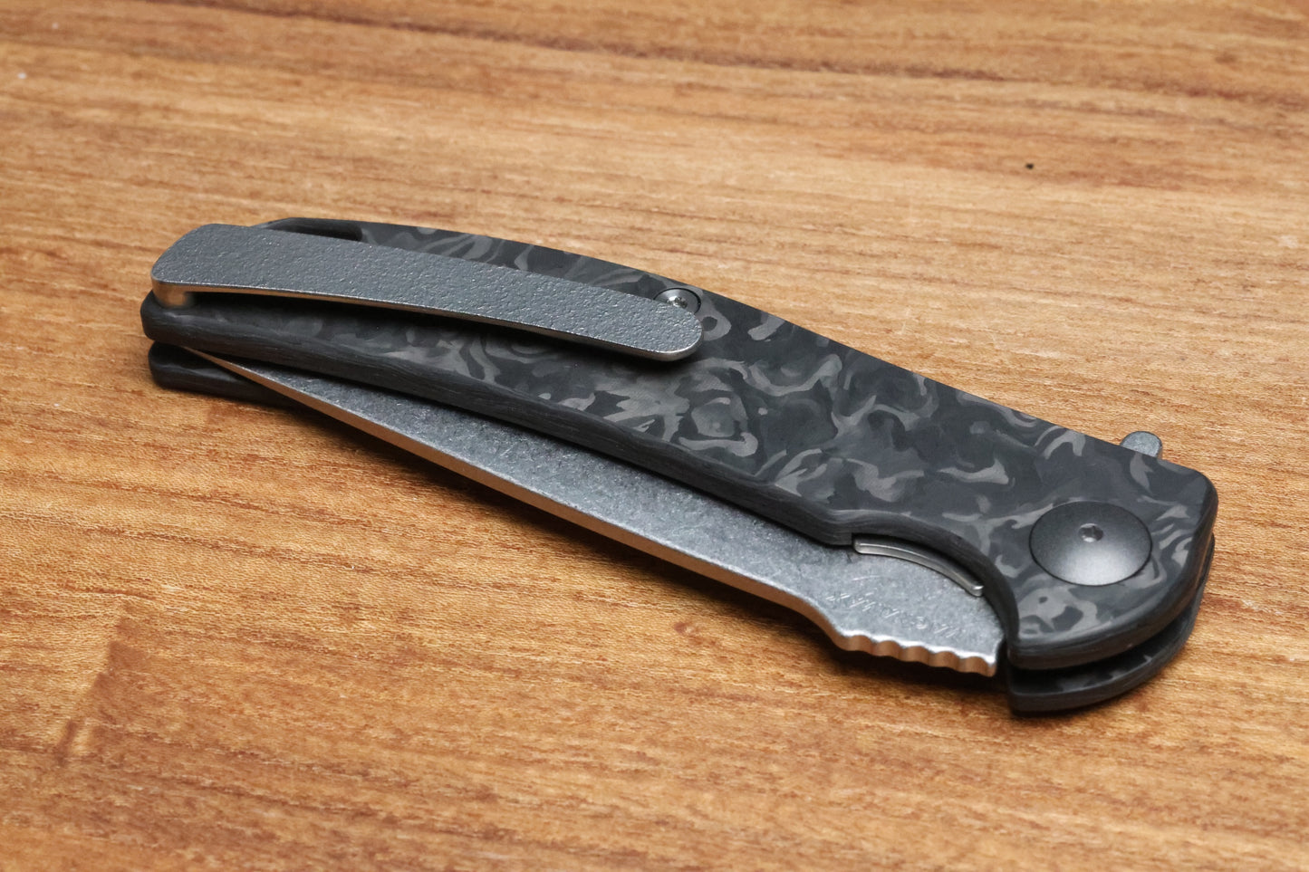 RJ MARTIN Q36-R MARBLE CARBON AND MAGNAMAX BLADE