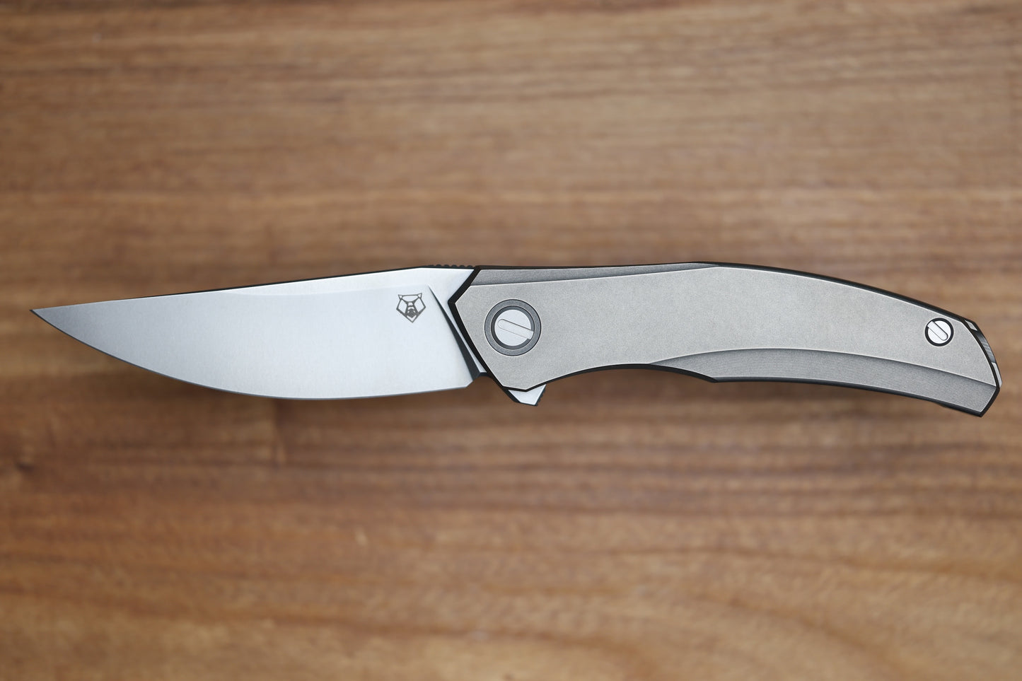 SHIROGOROV URSUS Q95 TI - TITANIUM HANDLE - ELMAX BLADE - MRBS