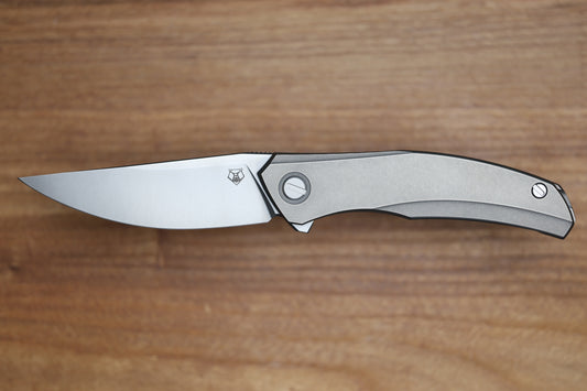 SHIROGOROV URSUS Q95 TI - TITANIUM HANDLE - ELMAX BLADE - MRBS