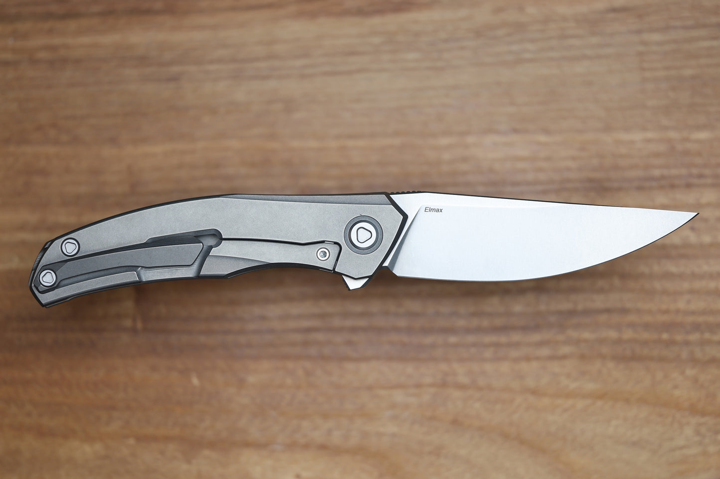 SHIROGOROV URSUS Q95 TI - TITANIUM HANDLE - ELMAX BLADE - MRBS