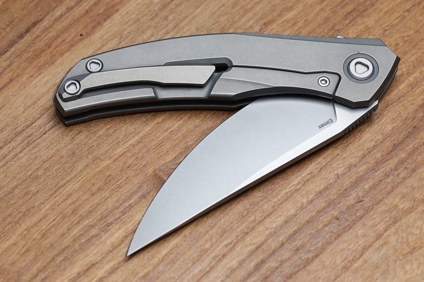 SHIROGOROV URSUS Q95 TI - TITANIUM HANDLE - ELMAX BLADE - MRBS
