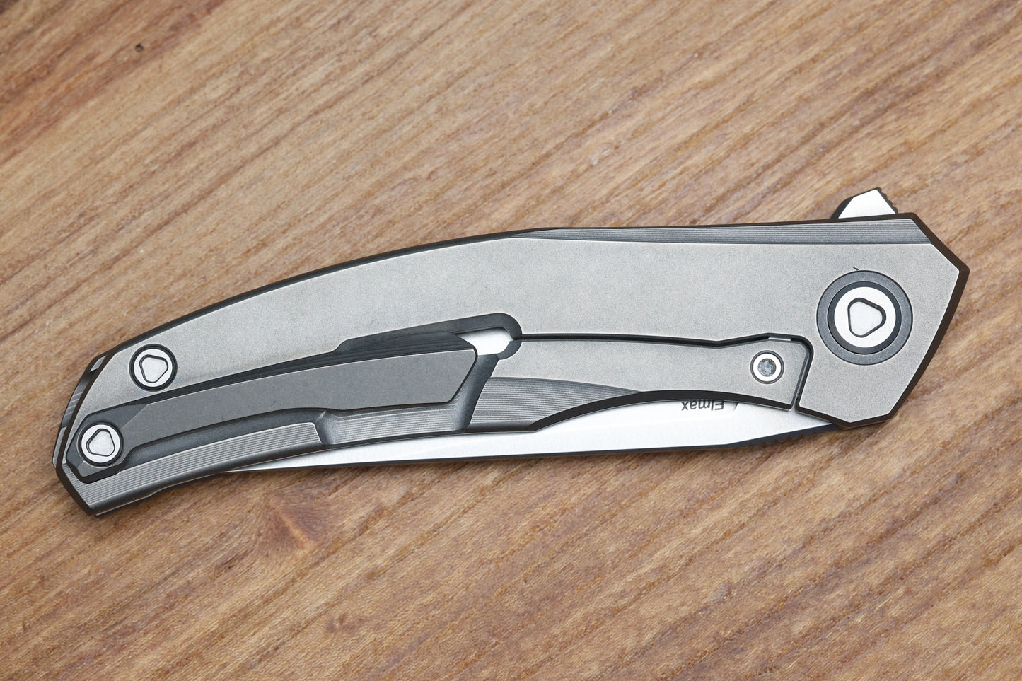 SHIROGOROV URSUS Q95 TI - TITANIUM HANDLE - ELMAX BLADE - MRBS