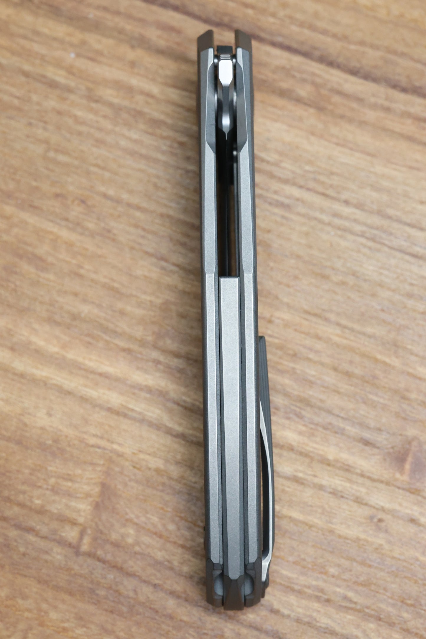 SHIROGOROV URSUS Q95 TI - TITANIUM HANDLE - ELMAX BLADE - MRBS