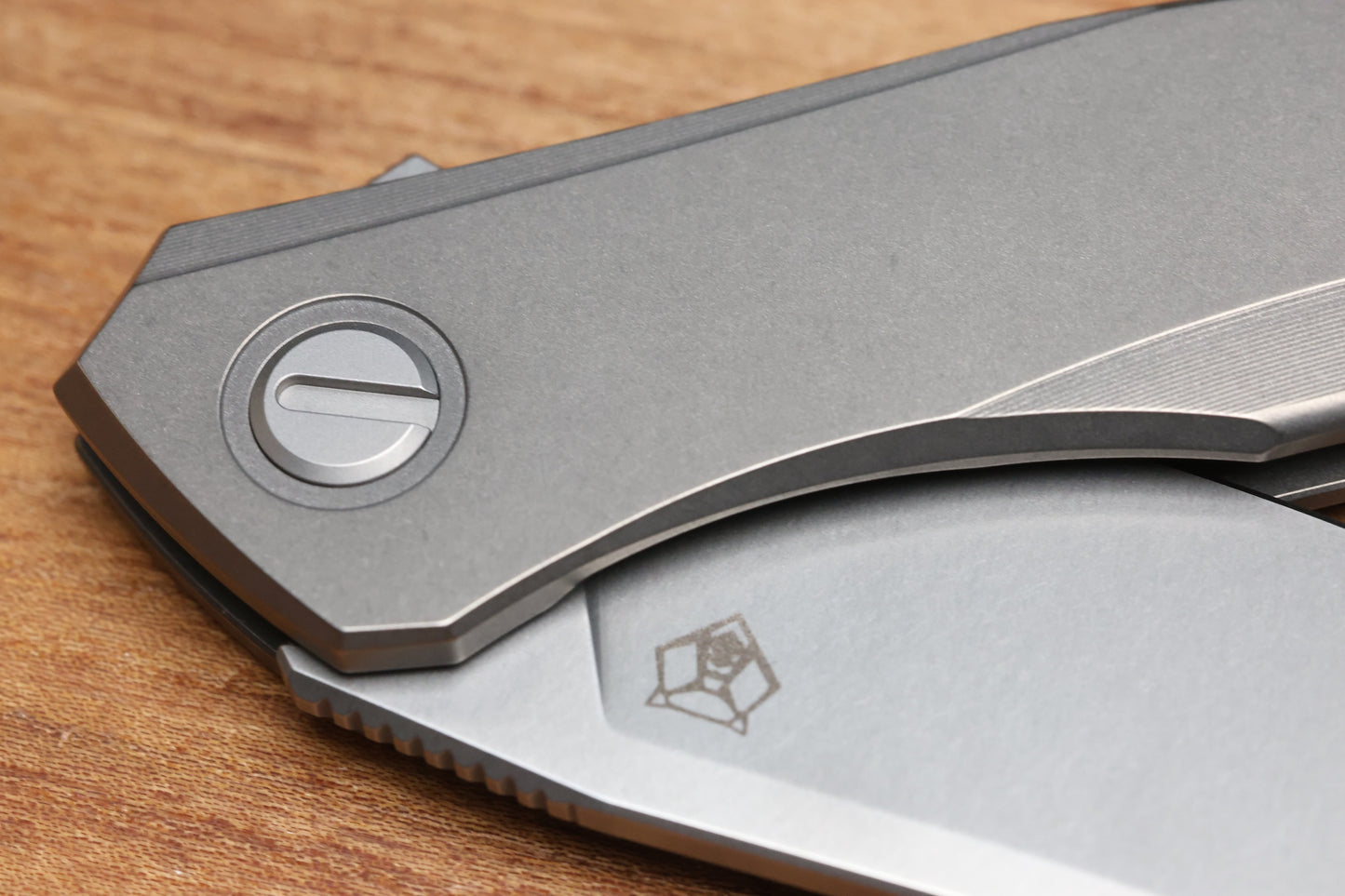 SHIROGOROV URSUS Q95 TI - TITANIUM HANDLE - ELMAX BLADE - MRBS