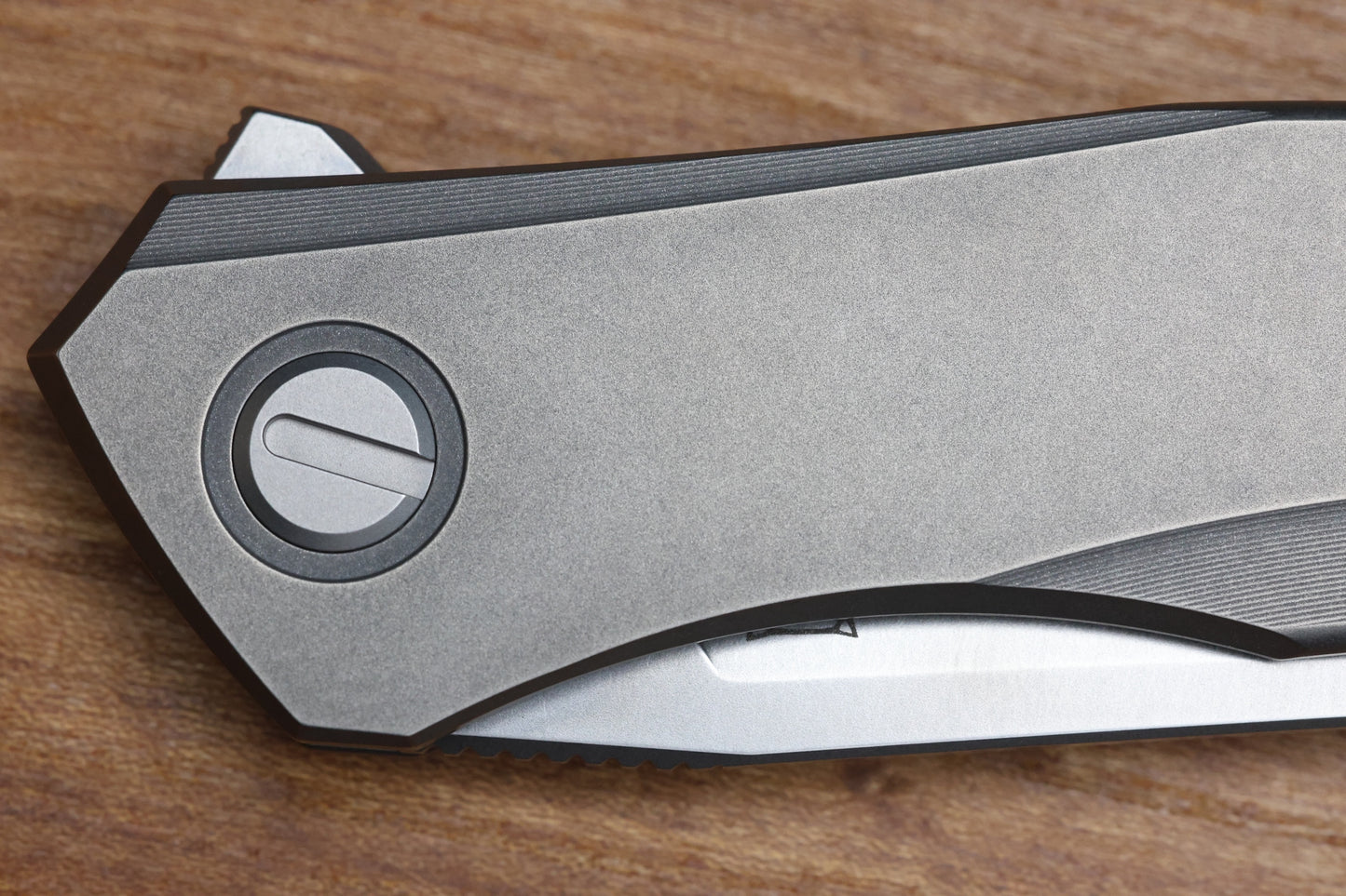 SHIROGOROV URSUS Q95 TI - TITANIUM HANDLE - ELMAX BLADE - MRBS