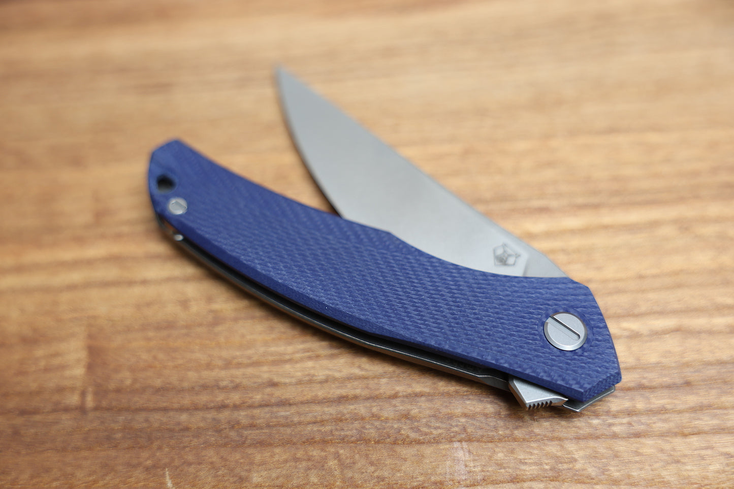 SHIROGOROV URSUS QUANTIUM – CROMAX PM BLADE – DARK BLUE G10 HANDLE – MRBS