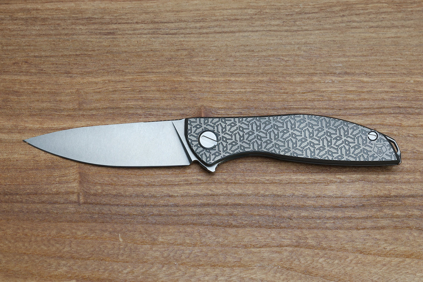 SHIROGOROV NEON R1P - TITANIUM HANDLE - ELMAX BLADE - MRBS