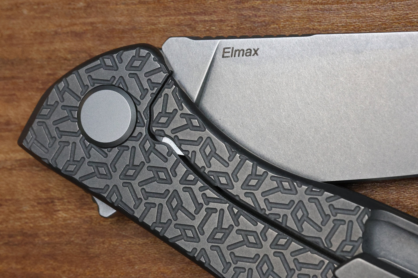 SHIROGOROV NEON R1P - TITANIUM HANDLE - ELMAX BLADE - MRBS