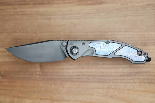CUSTOM KNIFE FACTORY & ANTHONY MARFIONE SOKOSHA DLC/ZIRCUTI W/ DLC M398 (PREOWNED)