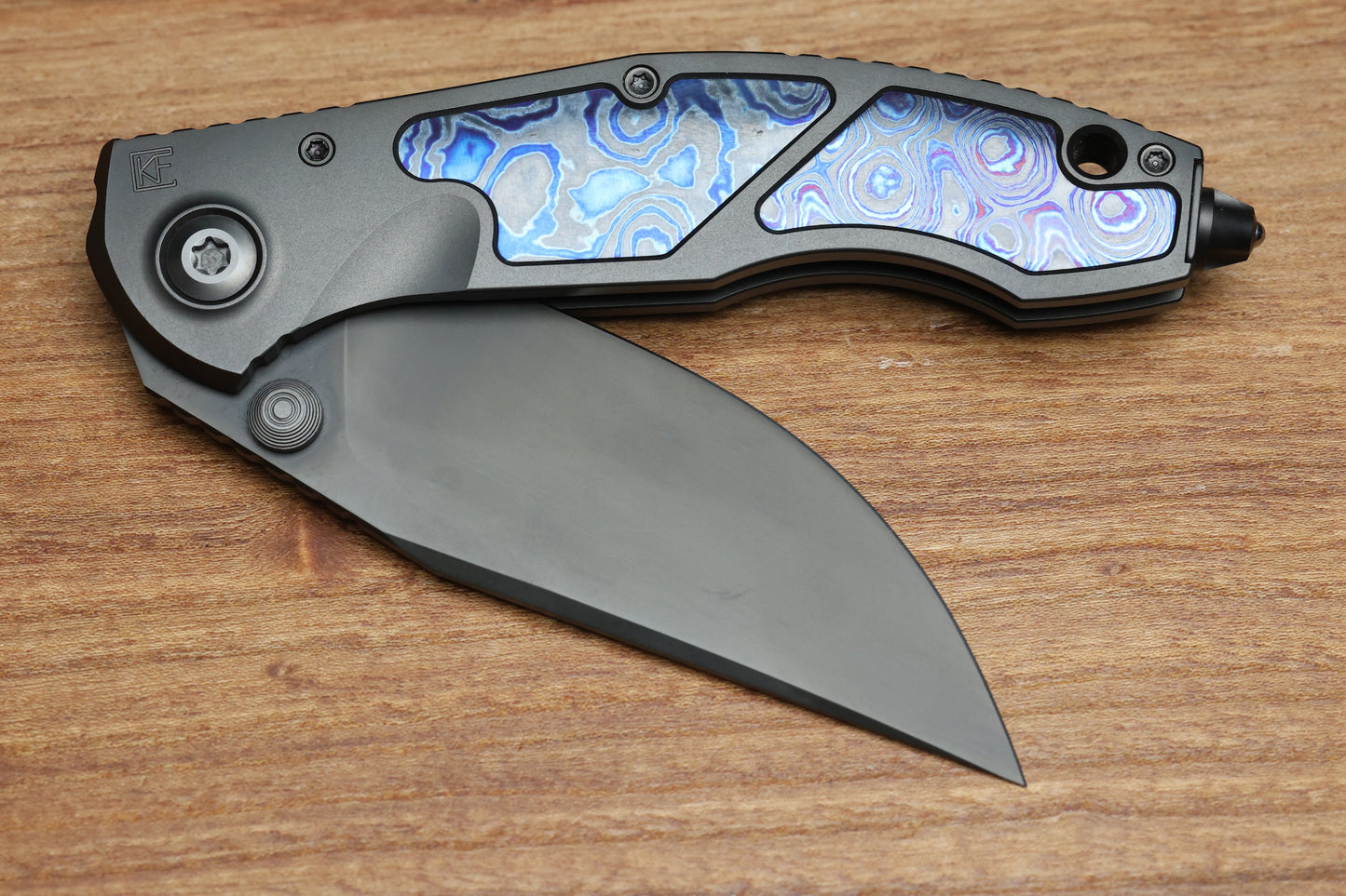 CUSTOM KNIFE FACTORY & ANTHONY MARFIONE SOKOSHA DLC/ZIRCUTI W/ DLC M398 (PREOWNED)