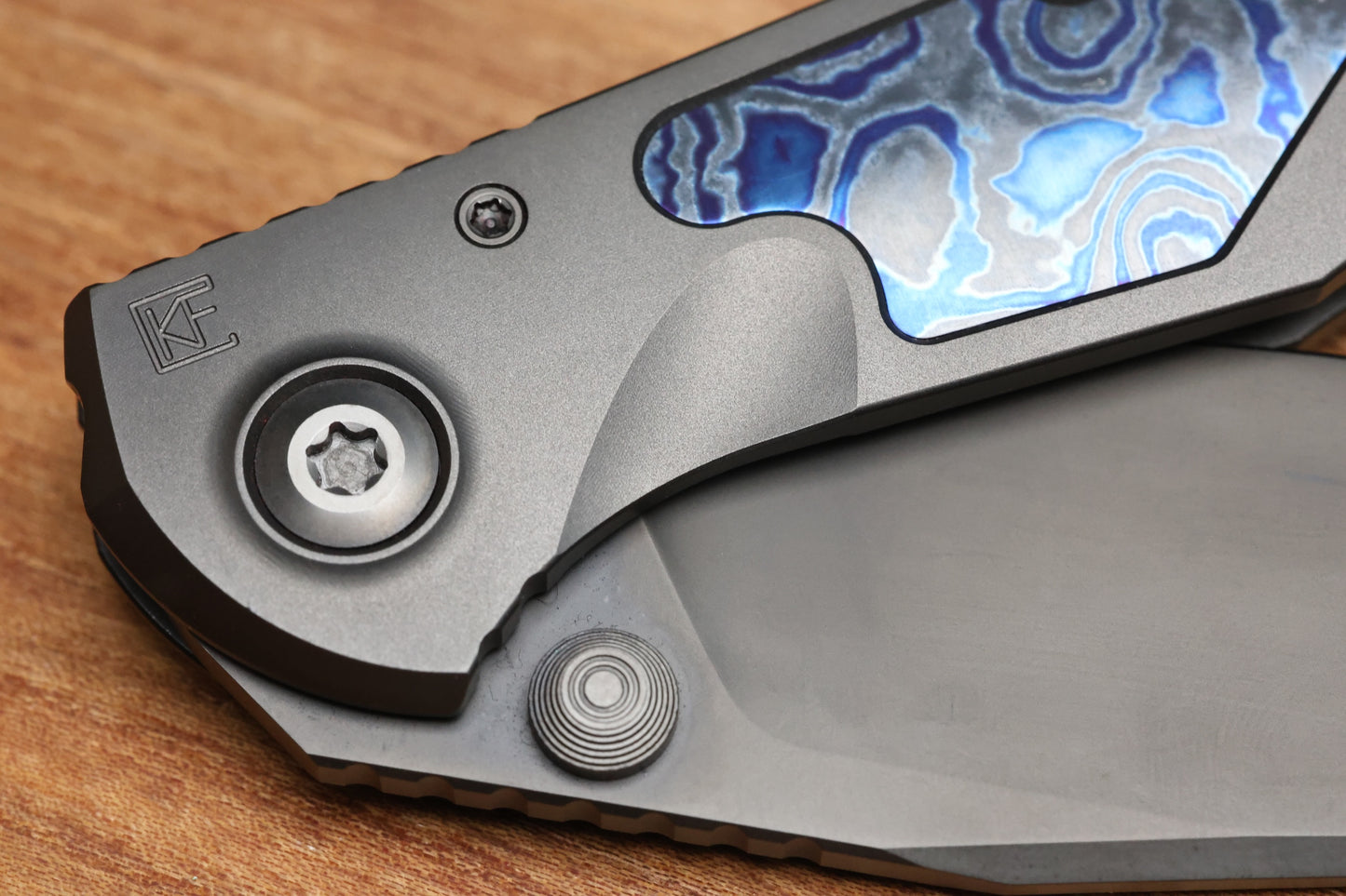 CUSTOM KNIFE FACTORY & ANTHONY MARFIONE SOKOSHA DLC/ZIRCUTI W/ DLC M398 (PREOWNED)