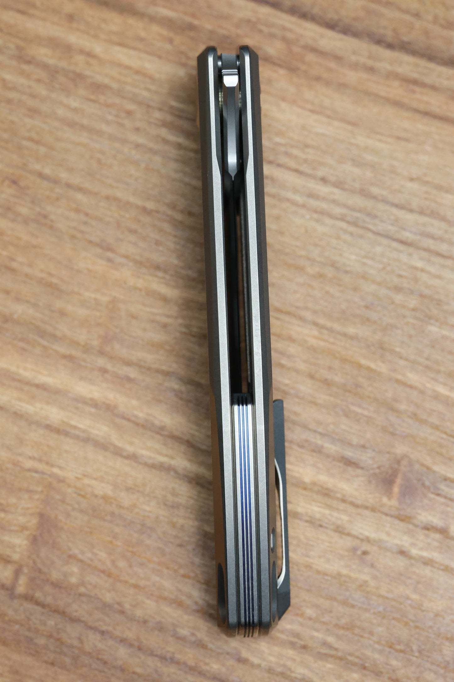 SHIROGOROV KNIVES RKMP - M398 BLADE - TITANIUM HANDLE - SRRBS (CHARLES MARLOWE DESIGN) (PREOWNED)
