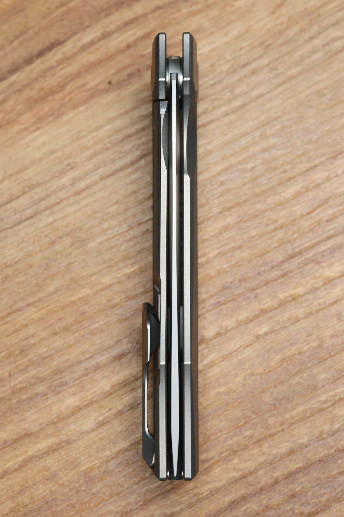SHIROGOROV KNIVES RKMP - M398 BLADE - TITANIUM HANDLE - SRRBS (CHARLES MARLOWE DESIGN) (PREOWNED)
