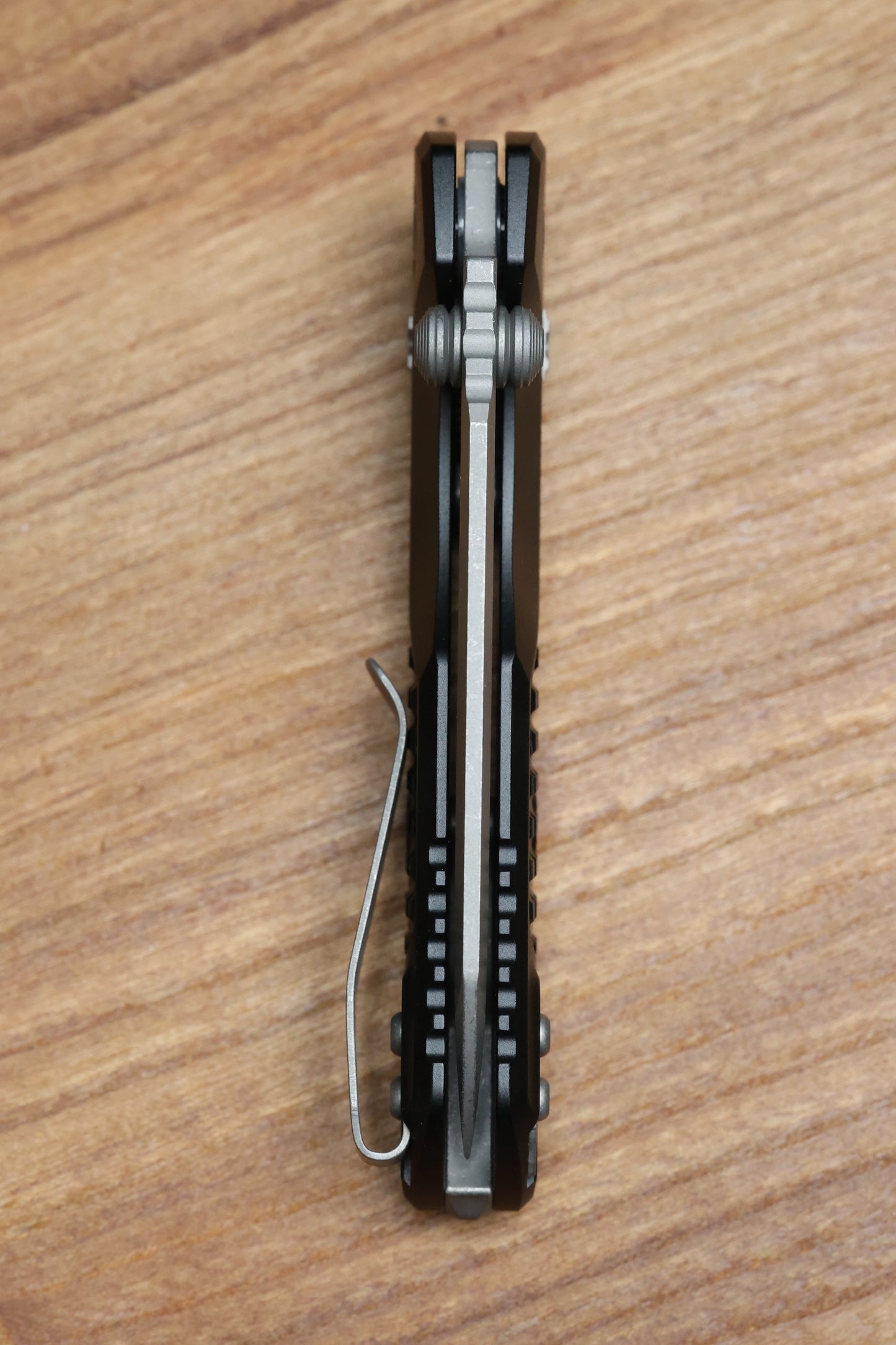 MICROTECH MSI RAM LOK MINI BLACK FRAG ALUMINUM HANDLES W/ APOCALYPTIC M390MK 210M-10APFR