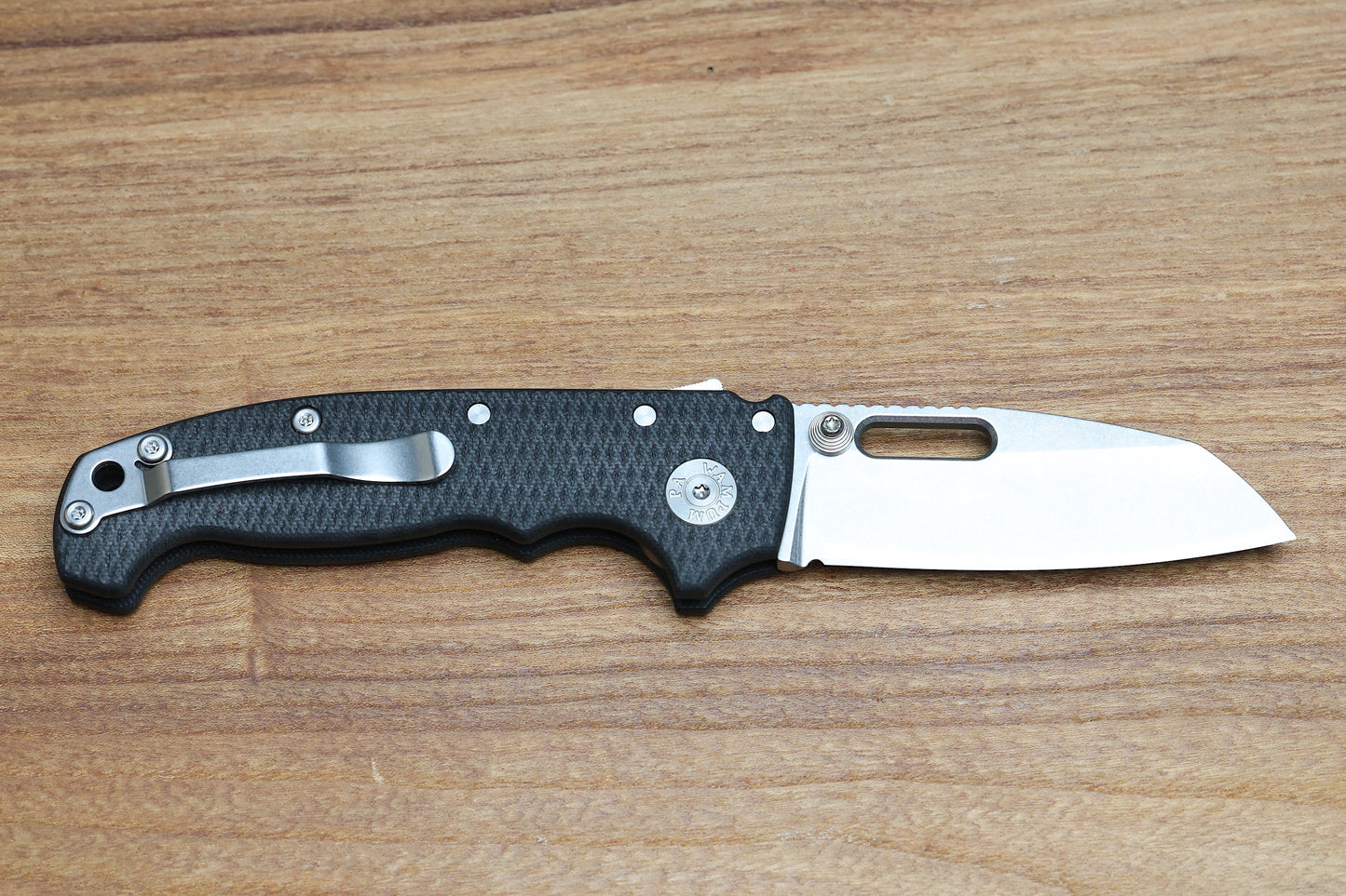 DEMKO KNIVES MG AD20 W/ BLACK G10 HANDLES & CPM-3V SHARK FOOT