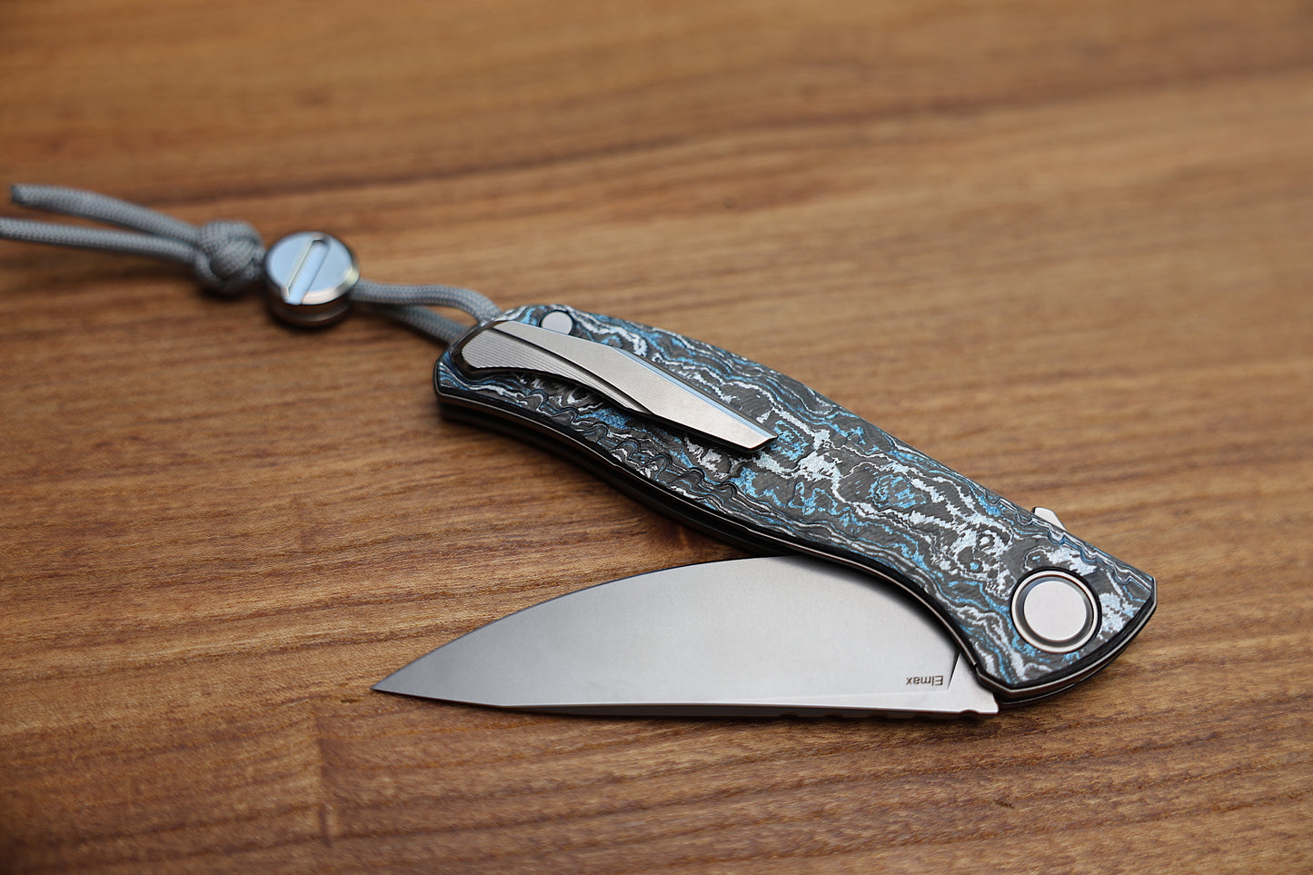 SHIROGOROV F3 AERUM – SPECIAL EDITION – “NORTHERN WIND” TECHNOCARBO HANDLE – ELMAX BLADE – MRBS