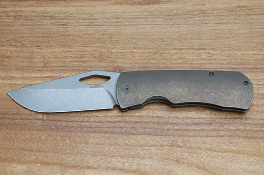 MCNEES DIXON W/ ATOMIC BRONZE TITANIUM HANDLES & STONEWASH MAGNACUT