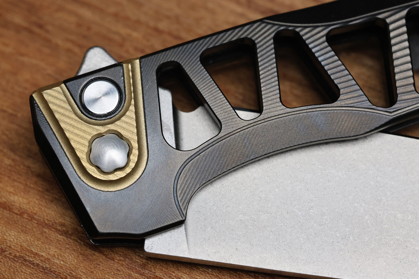 MACHINEWISE SONORA #2017 SKELETONIZED DLC TITANIUM INTEGRAL S90V BLADE