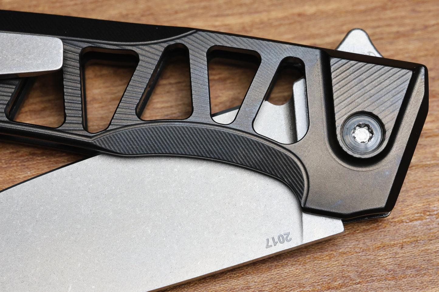 MACHINEWISE SONORA #2017 SKELETONIZED DLC TITANIUM INTEGRAL S90V BLADE