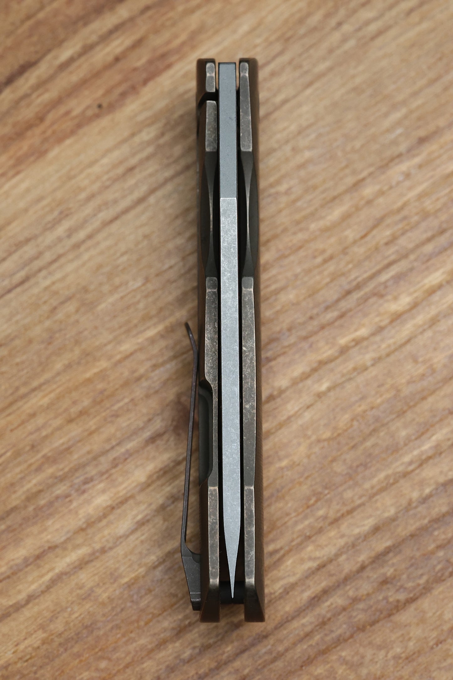 MCNEES DIXON W/ ATOMIC BRONZE TITANIUM HANDLES & STONEWASH MAGNACUT