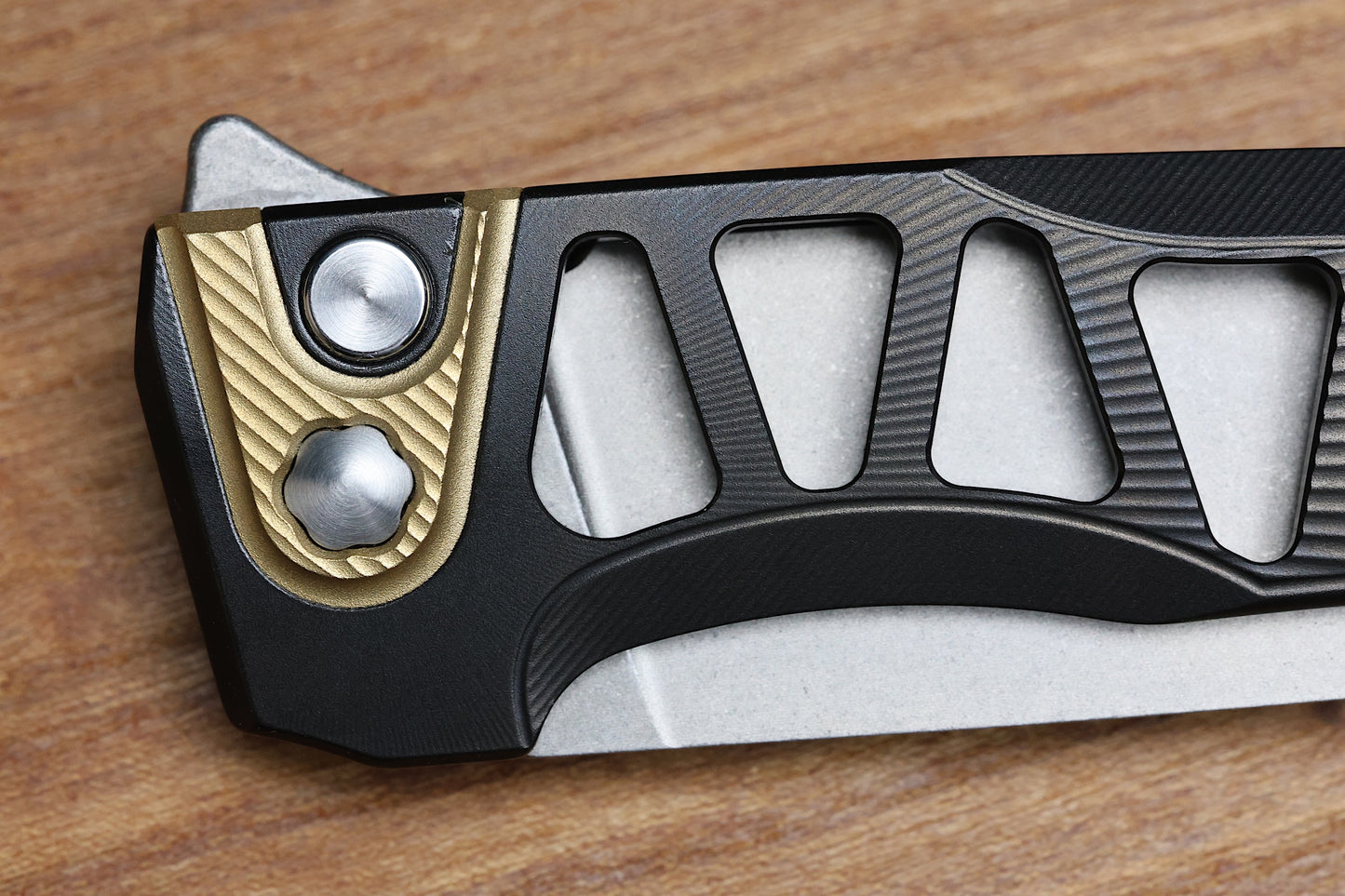 MACHINEWISE SONORA #2017 SKELETONIZED DLC TITANIUM INTEGRAL S90V BLADE