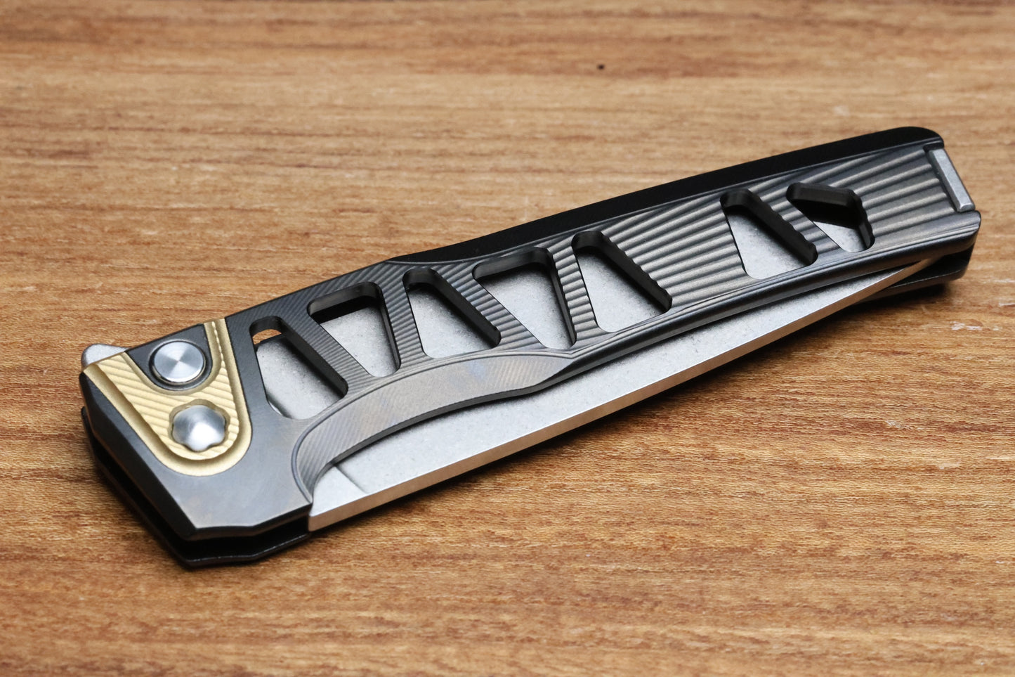 MACHINEWISE SONORA #2017 SKELETONIZED DLC TITANIUM INTEGRAL S90V BLADE