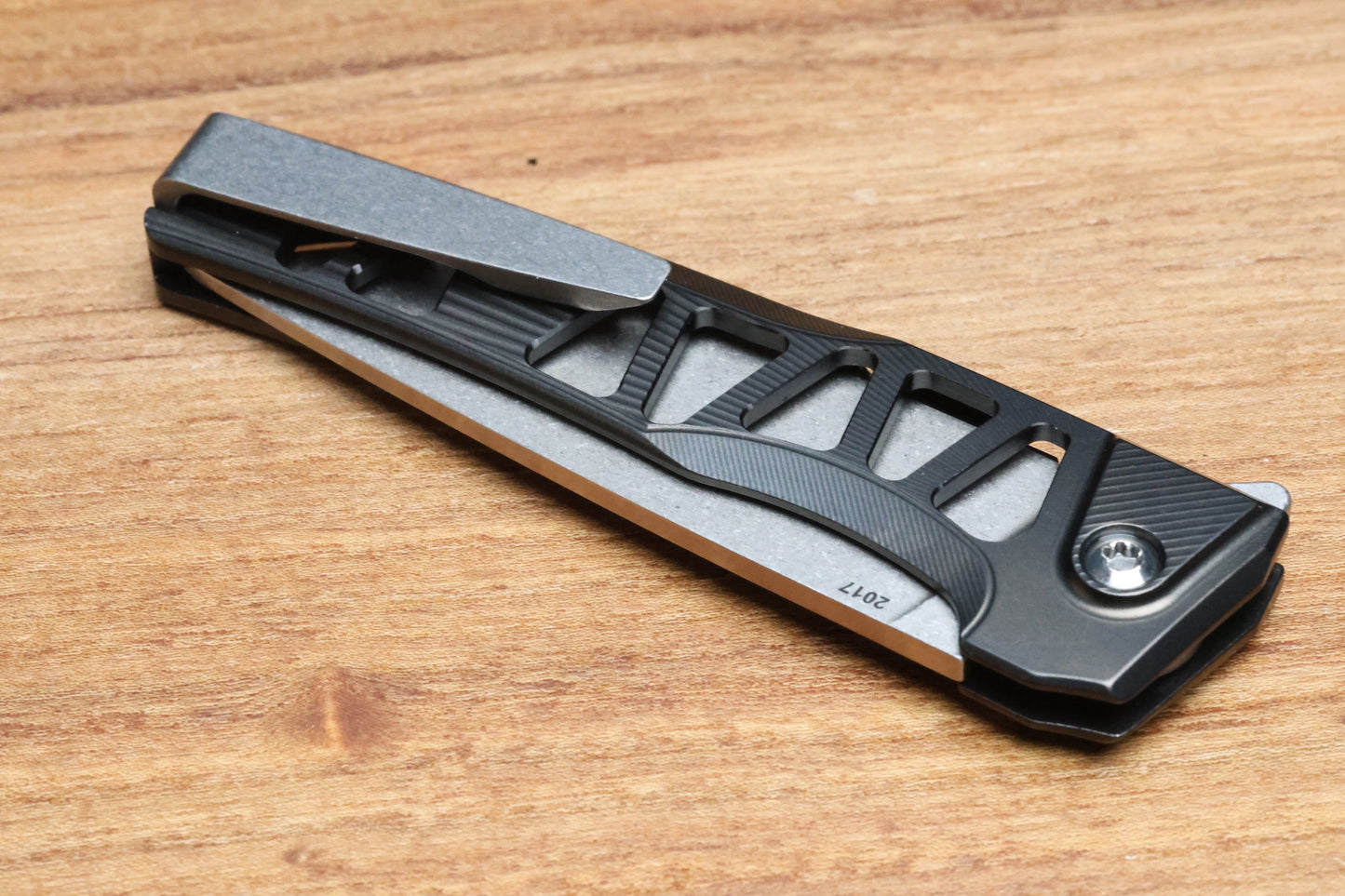 MACHINEWISE SONORA #2017 SKELETONIZED DLC TITANIUM INTEGRAL S90V BLADE