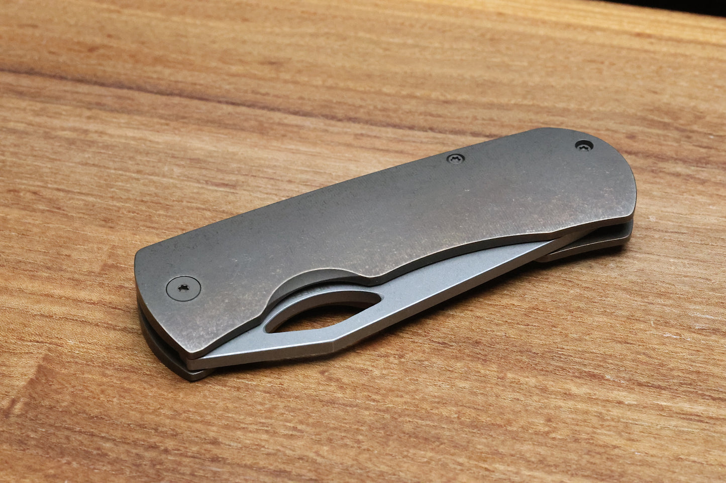 MCNEES DIXON W/ ATOMIC BRONZE TITANIUM HANDLES & STONEWASH MAGNACUT