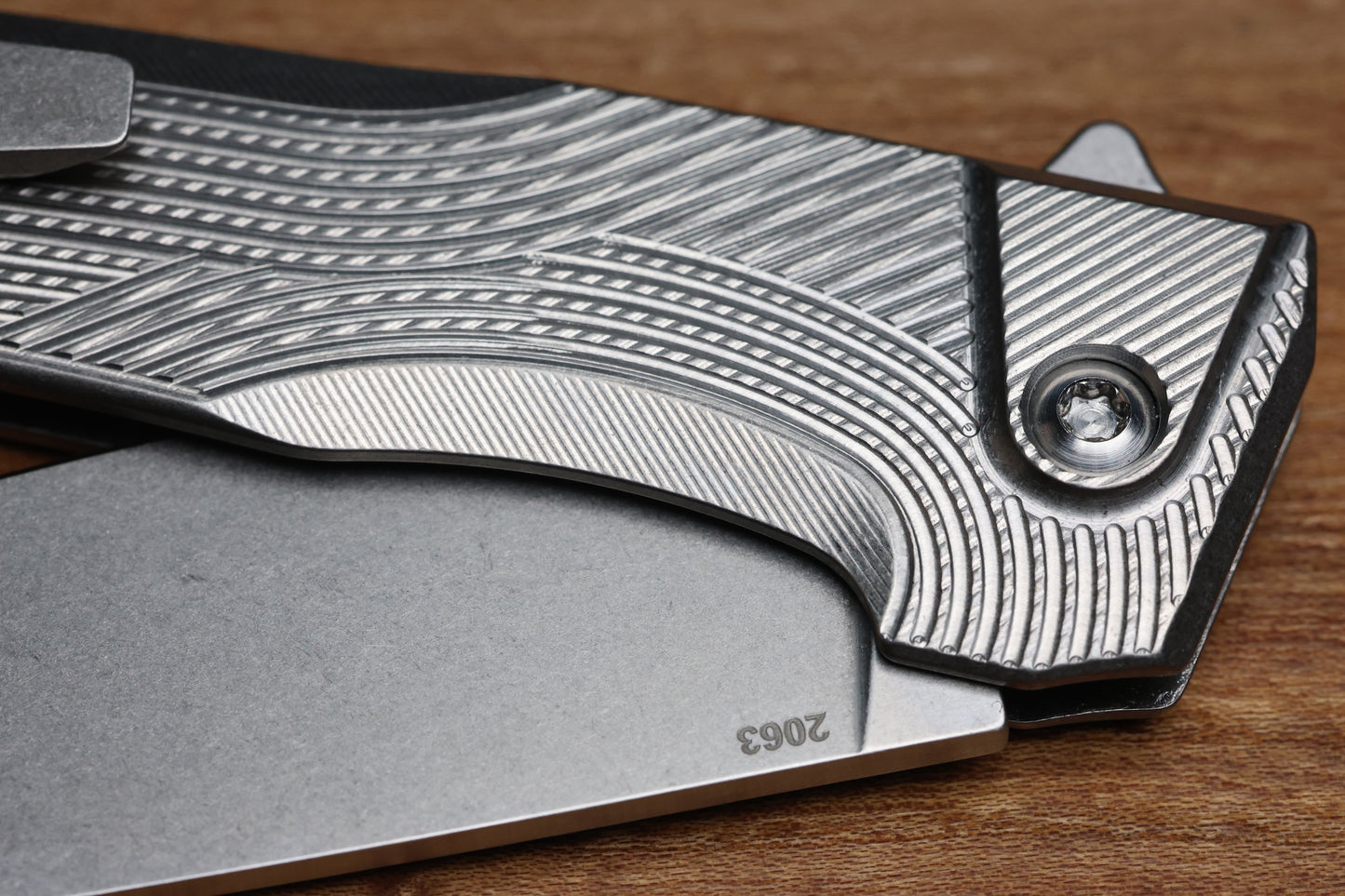 MACHINEWISE SONORA #2063 TITANIUM INTEGRAL - S90V BLADE