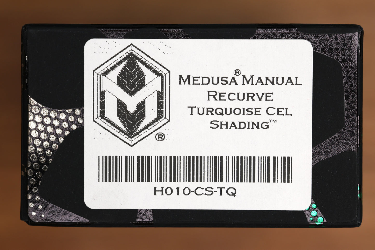 HERETIC KNIVES MEDUSA MANUAL TURQUOISE CEL SHADE W/ MAGNACUT RECURVE H010-CS-TQ