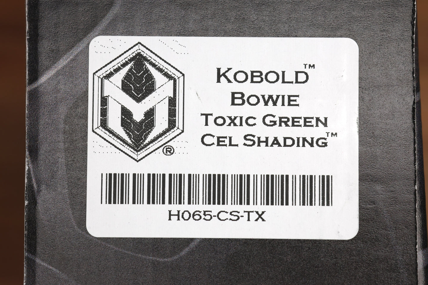 HERETIC KOBOLD TOXIC GREEN CEL SHADE BOWIE MAGNACUT FIXED BLADE H065-CS-TX