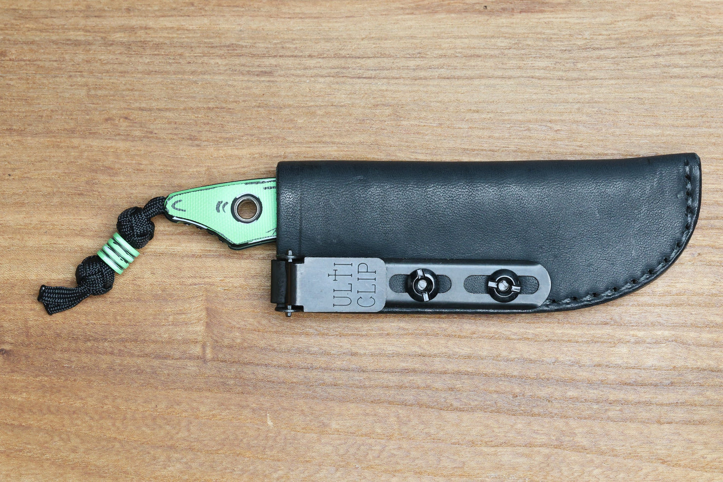 HERETIC KOBOLD TOXIC GREEN CEL SHADE BOWIE MAGNACUT FIXED BLADE H065-CS-TX