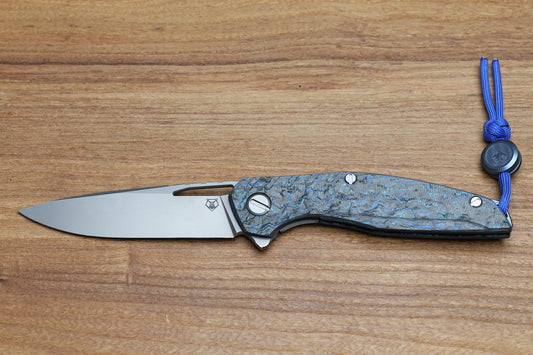 SHIROGOROV 111 AQUATIC - SPECIAL EDITION - "DEEP SEA" TECHNOCARBO HANDLE - VANAX 37 BLADE - MRBS