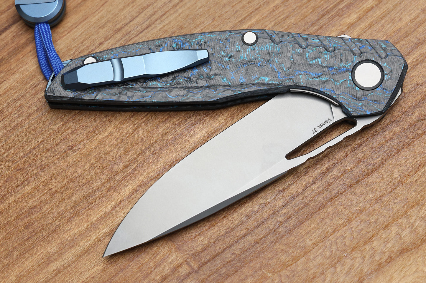 SHIROGOROV 111 AQUATIC - SPECIAL EDITION - "DEEP SEA" TECHNOCARBO HANDLE - VANAX 37 BLADE - MRBS