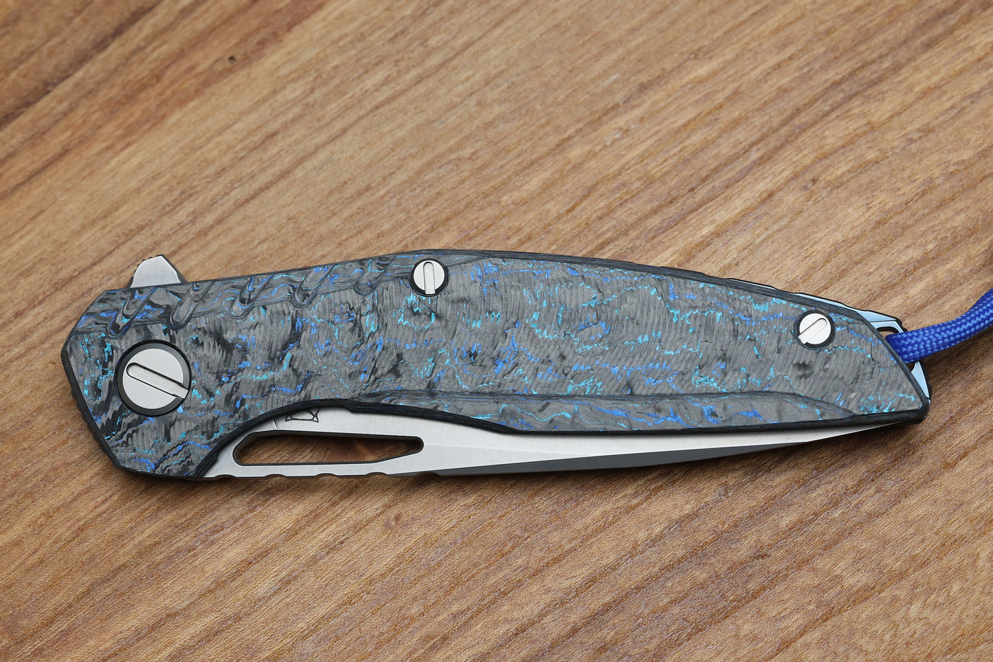 SHIROGOROV 111 AQUATIC - SPECIAL EDITION - "DEEP SEA" TECHNOCARBO HANDLE - VANAX 37 BLADE - MRBS