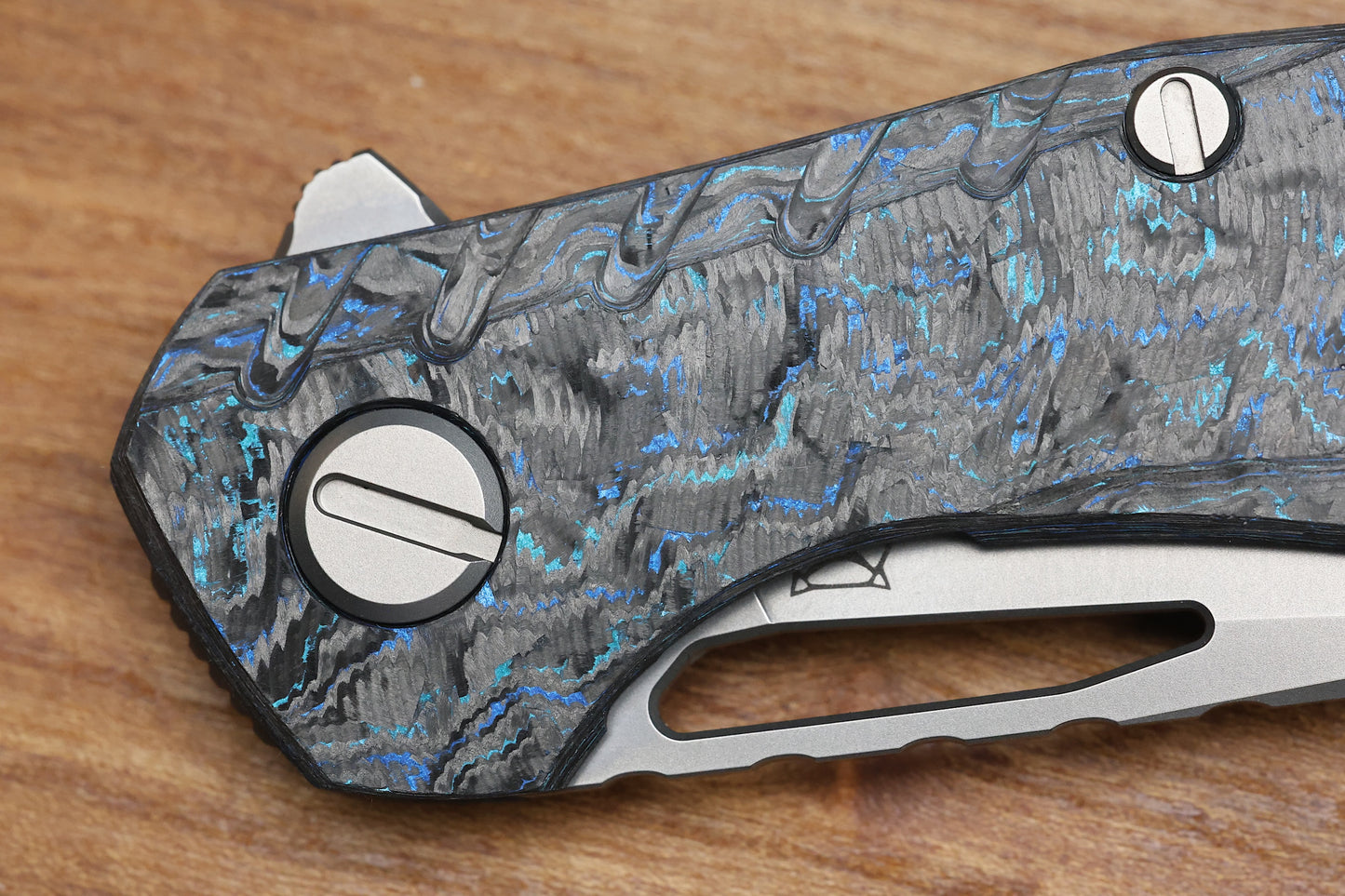 SHIROGOROV 111 AQUATIC - SPECIAL EDITION - "DEEP SEA" TECHNOCARBO HANDLE - VANAX 37 BLADE - MRBS