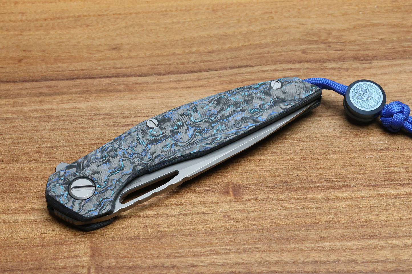 SHIROGOROV 111 AQUATIC - SPECIAL EDITION - "DEEP SEA" TECHNOCARBO HANDLE - VANAX 37 BLADE - MRBS