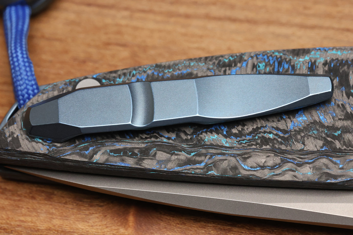 SHIROGOROV 111 AQUATIC - SPECIAL EDITION - "DEEP SEA" TECHNOCARBO HANDLE - VANAX 37 BLADE - MRBS