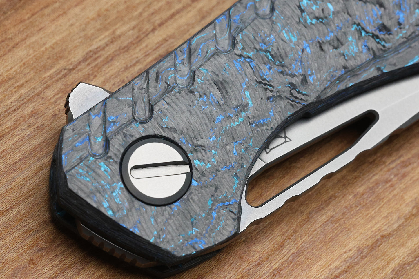 SHIROGOROV 111 AQUATIC - SPECIAL EDITION - "DEEP SEA" TECHNOCARBO HANDLE - VANAX 37 BLADE - MRBS