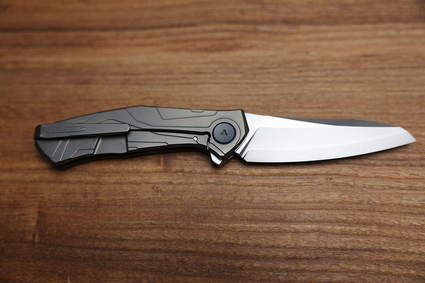 SHIROGOROV “LIMITED EDITION” SINKEVICH DESIGN KAMI FLIPPER – S110V BLADE – TITANIUM HANDLE – MRBS