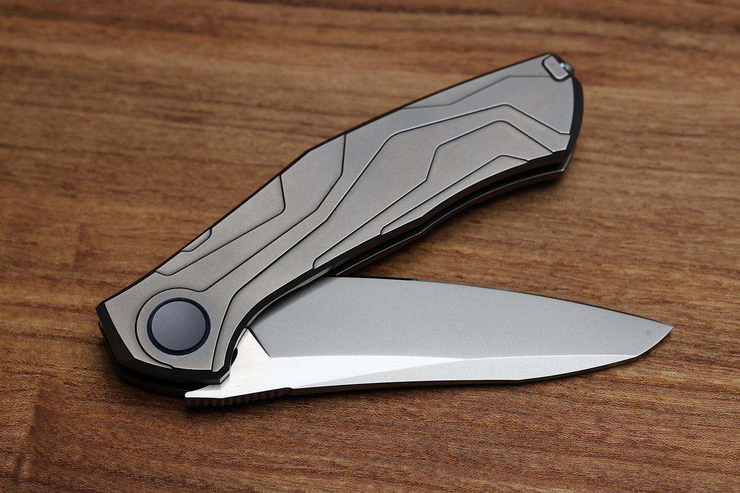 SHIROGOROV “LIMITED EDITION” SINKEVICH DESIGN KAMI FLIPPER – S110V BLADE – TITANIUM HANDLE – MRBS