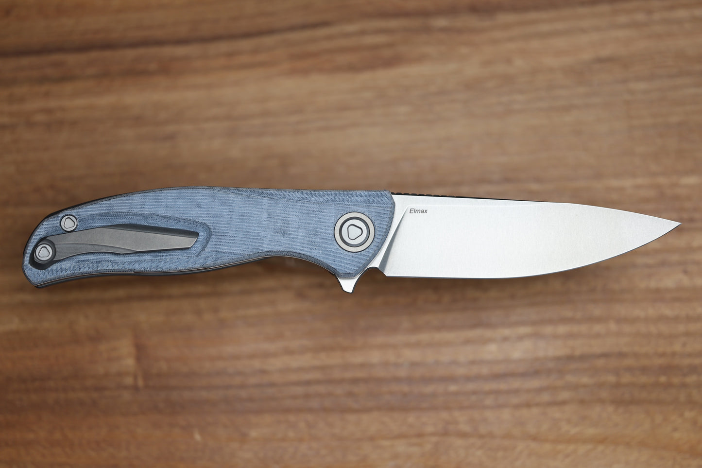 SHIROGOROV URSUS F95 - BLUE MICARTA HANDLE - ELMAX BLADE - MRBS