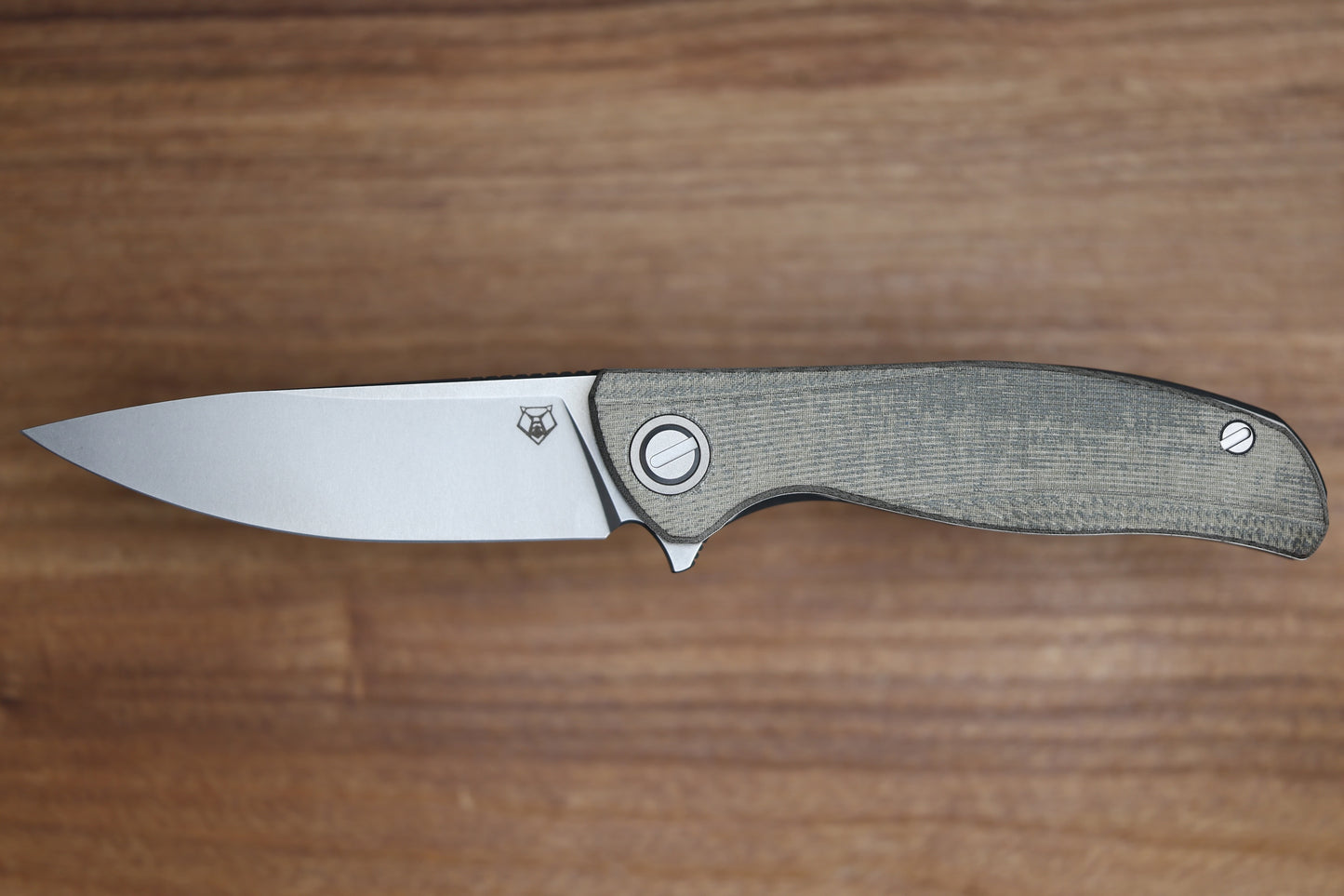 SHIROGOROV URSUS F95 - GREEN MICARTA HANDLE - ELMAX BLADE - MRBS