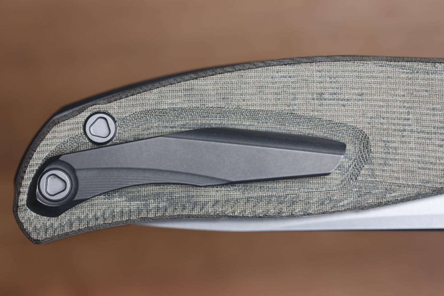 SHIROGOROV URSUS F95 - GREEN MICARTA HANDLE - ELMAX BLADE - MRBS