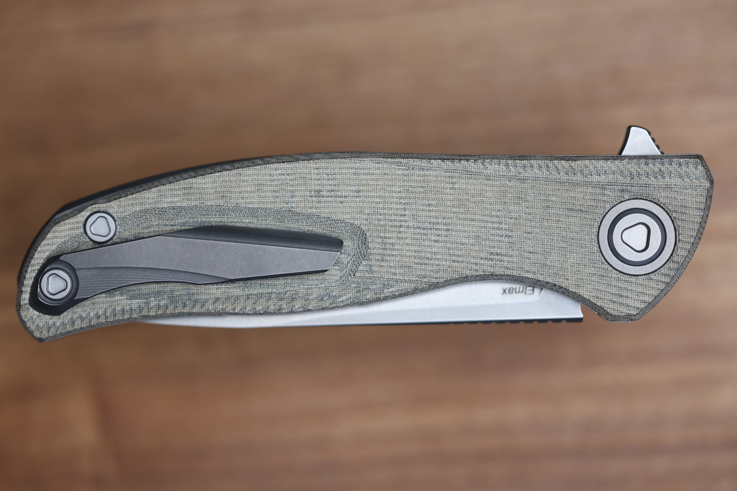 SHIROGOROV URSUS F95 - GREEN MICARTA HANDLE - ELMAX BLADE - MRBS