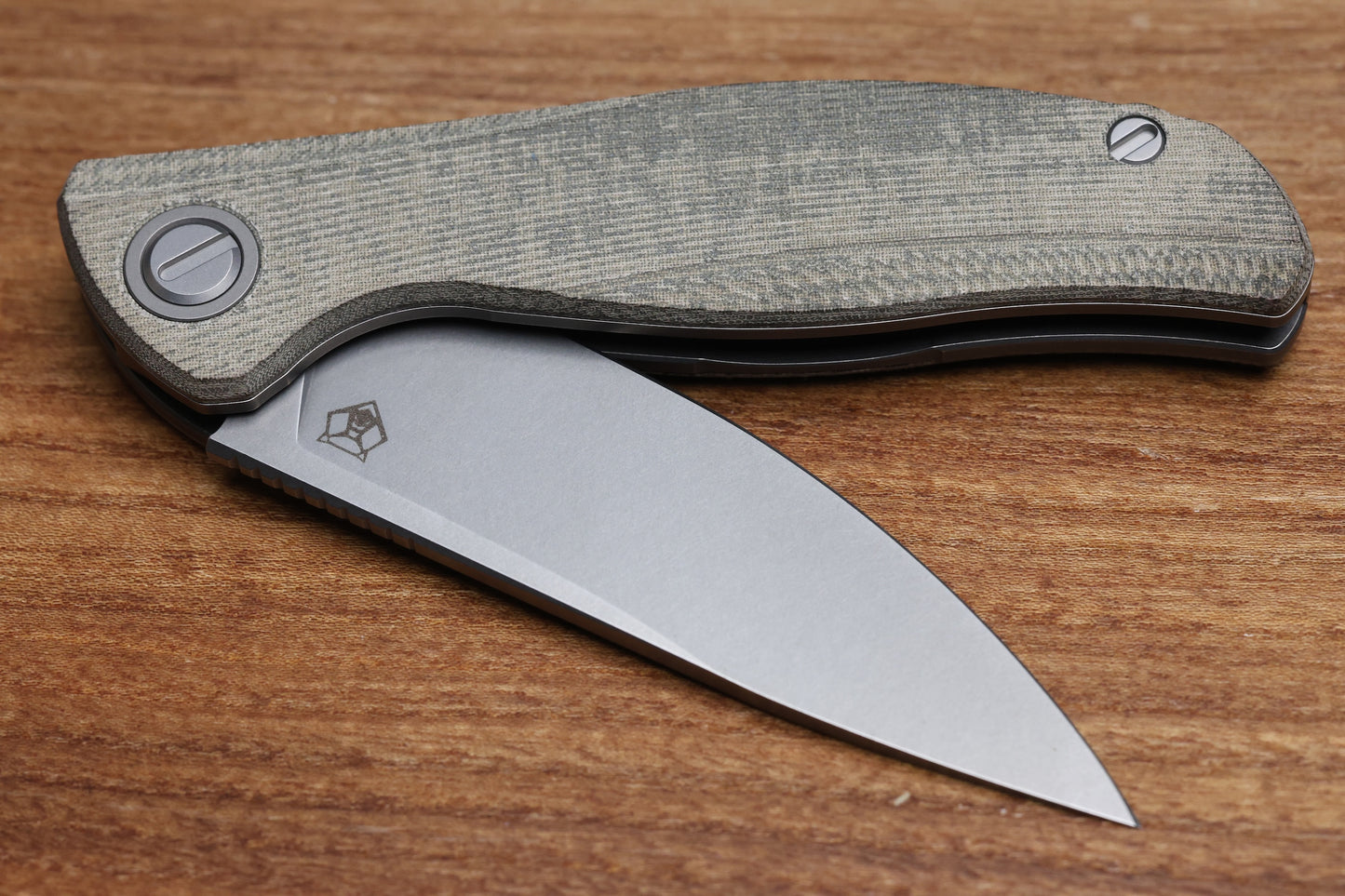 SHIROGOROV URSUS F95 - GREEN MICARTA HANDLE - ELMAX BLADE - MRBS