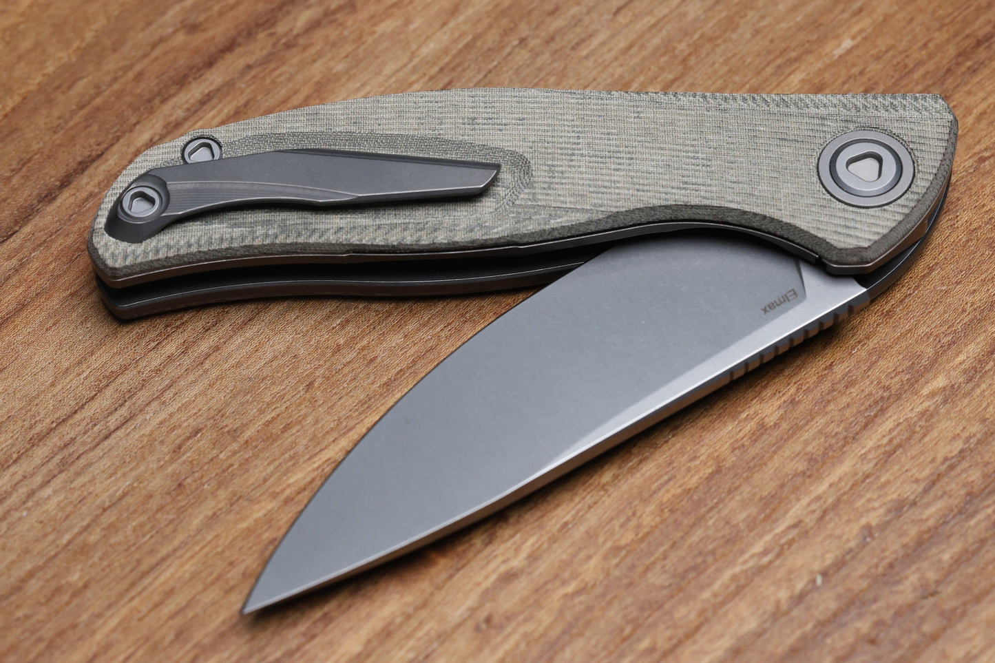 SHIROGOROV URSUS F95 - GREEN MICARTA HANDLE - ELMAX BLADE - MRBS