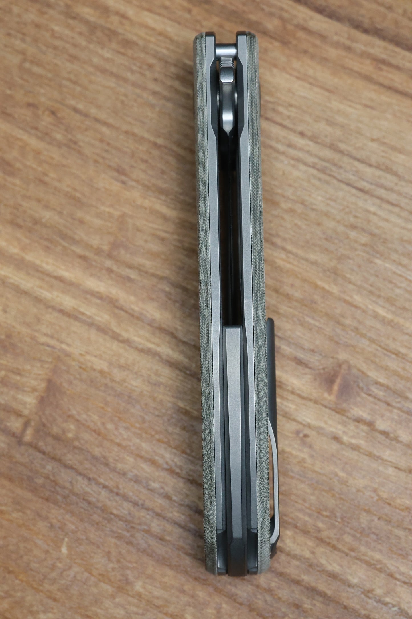 SHIROGOROV URSUS F95 - GREEN MICARTA HANDLE - ELMAX BLADE - MRBS